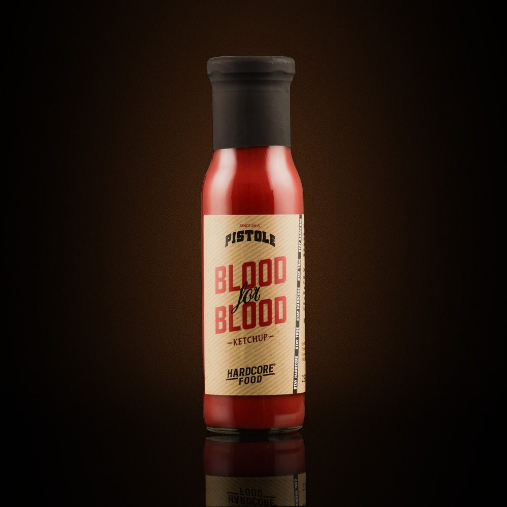 Pistole Hardcore-Food Ketchup Blood for Blood