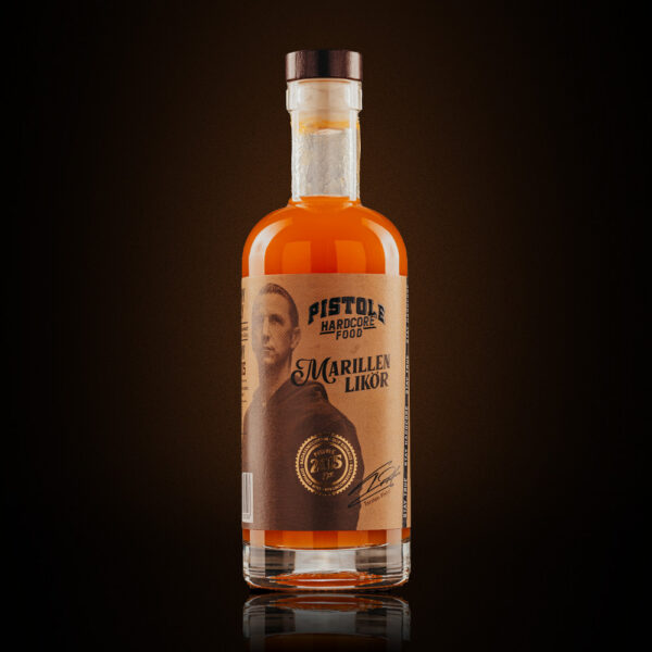 Pistole Hardcore-Food Marillenlikör