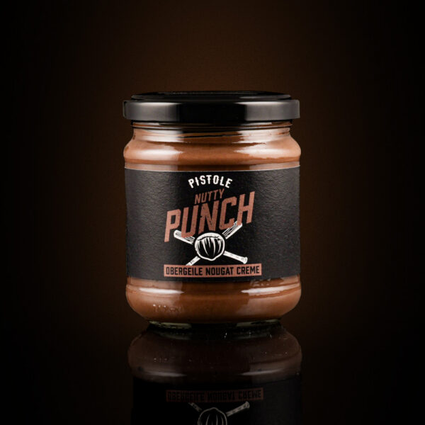Pistole Hardcore-Food obergeile Nougat Creme Nutty Punch