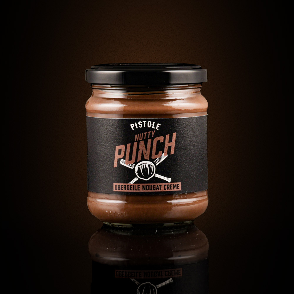 Pistole Hardcore-Food obergeile Nougat Creme Nutty Punch