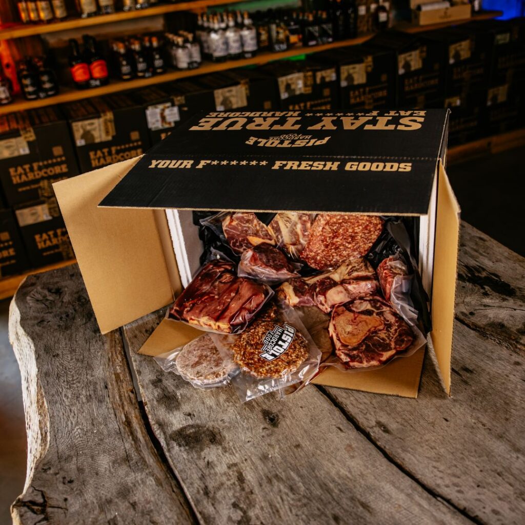 Pistole Hardcore-Food Beef Box