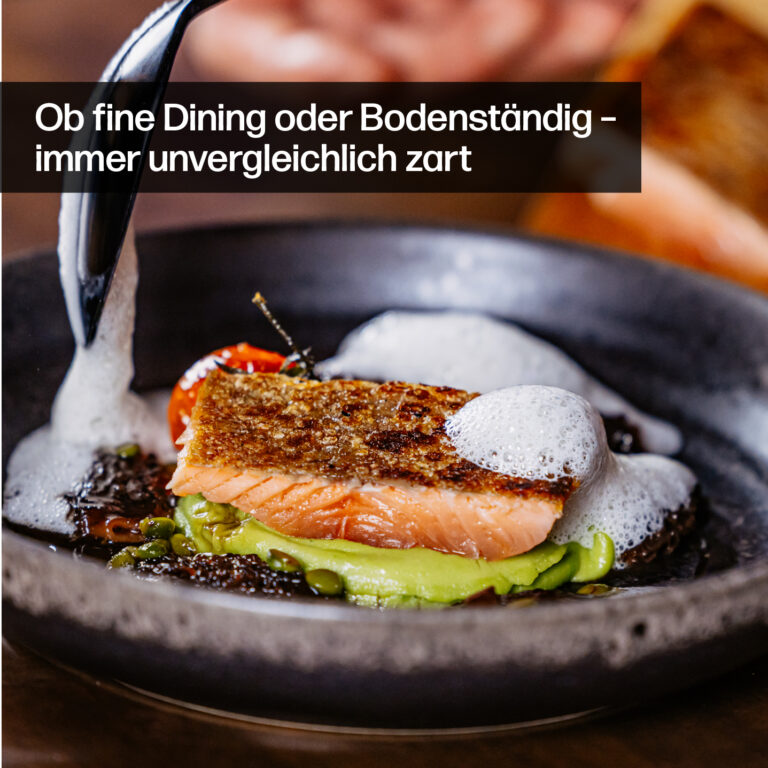 Pistole Hardcore-Food Fisch ist immer unvergleichlich zart