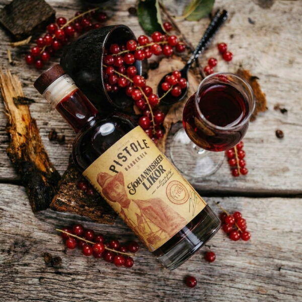 Pistole Hardocre-Food Johannisbeer Likör