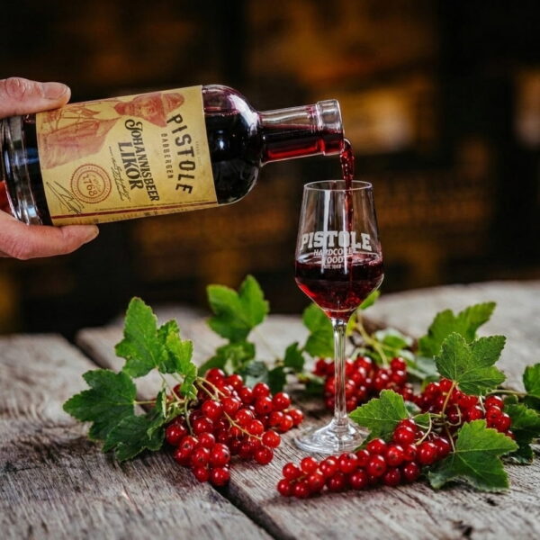 Pistole Hardocre-Food Johannisbeer Likör