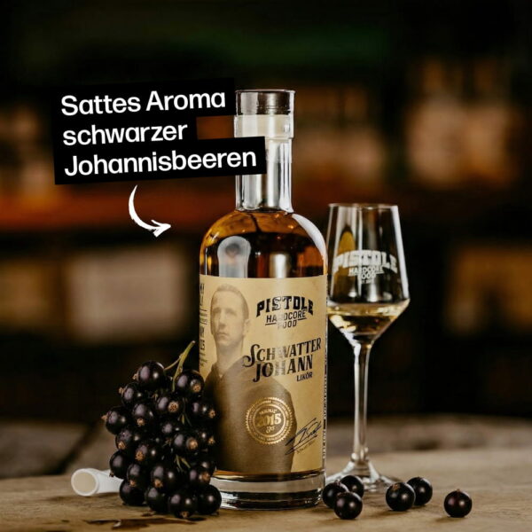 Schwarze Johannisbeer Likör