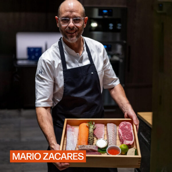 Mario Zacares bei Pistole Hardcore-Food