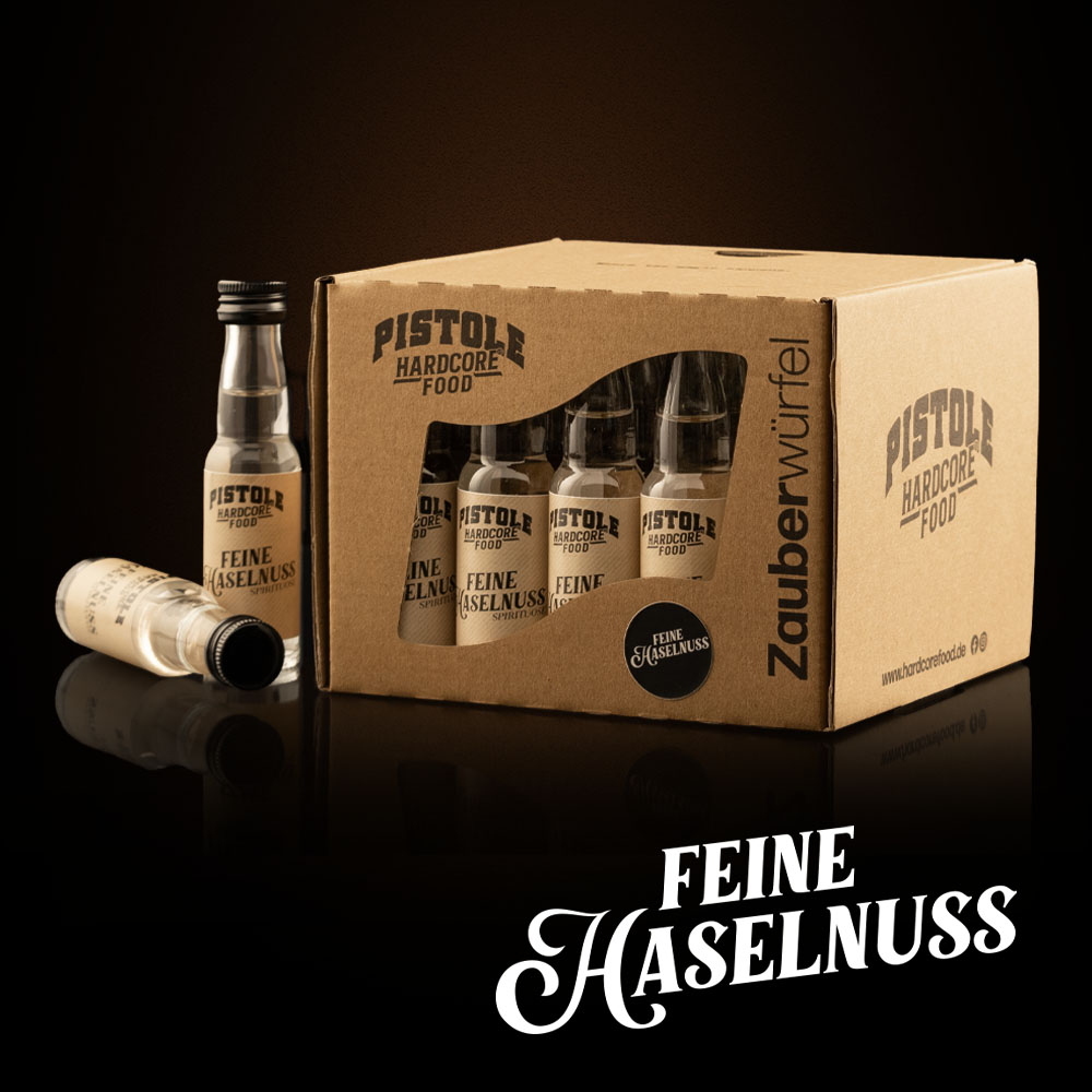 Zauberwürfel Feine Haselnuss von Pistole Hardcore-Food