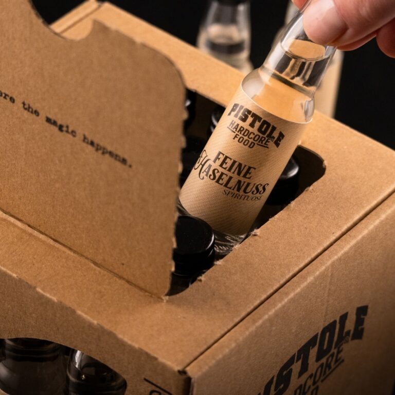 Zauberwürfel - jedes Fläschchen einfach zu entnehmen