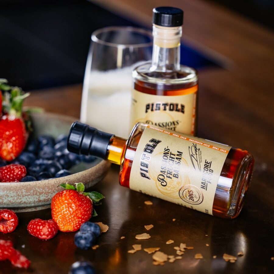 Pistole Hardcore-Food Balsamessig Passionsfrucht Balsam