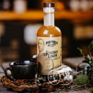Pistole Hardcore-Food Schoko Likör