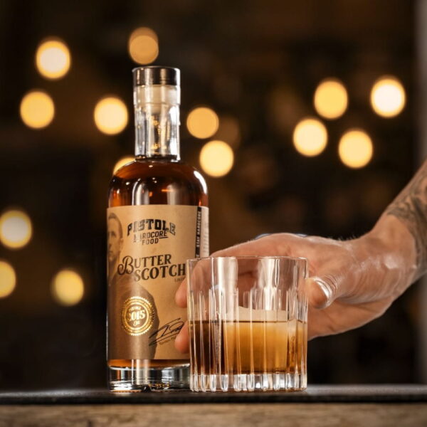 Pistole Hardcore-Food Butterscotch Likör