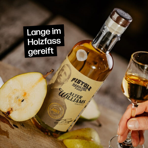 Alter Williams ist lange im Holzfass gereift