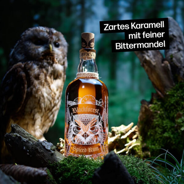 Blackforest Spiced Rum mit zartem Karamell und feiner Bittermandel