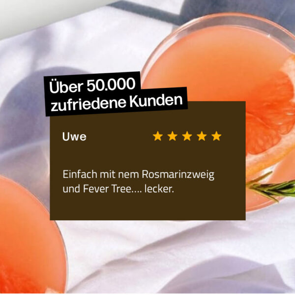 Über 50.000 zufriedene Kunden von Pistole Hardcore-Food