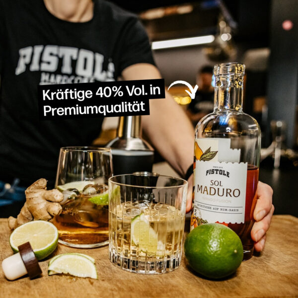 Premium Mango Rum mit 40% Vol.