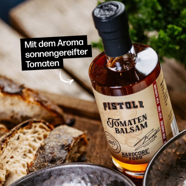 Tomaten Balsamesssig mit dem Aroma sonnengereiften Tomaten