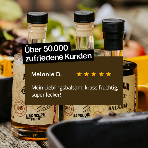 Pistole Hardcore-Food mit über 50.000 zufriedenen Kunden