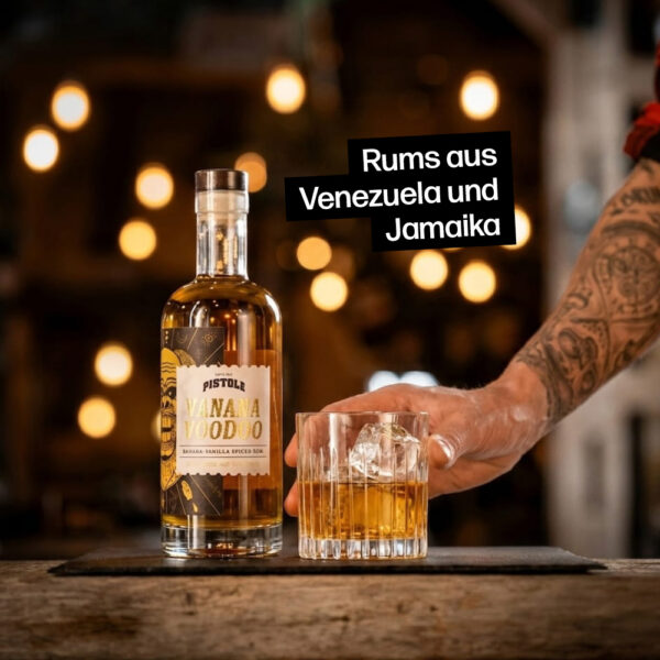 Banane Vanille Rum aus Venezuela und Jamaika