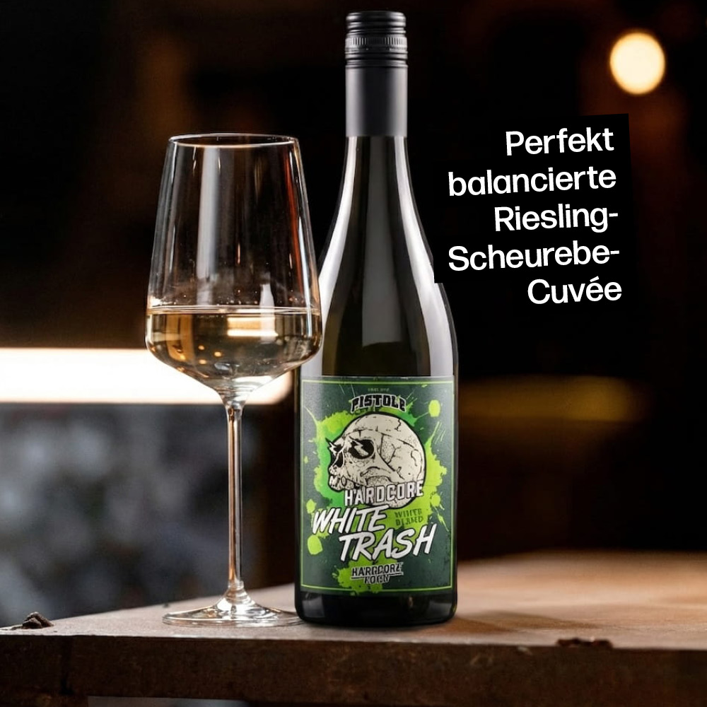 Perfekt balancierte Riesling-Scheurebe-Cuvée