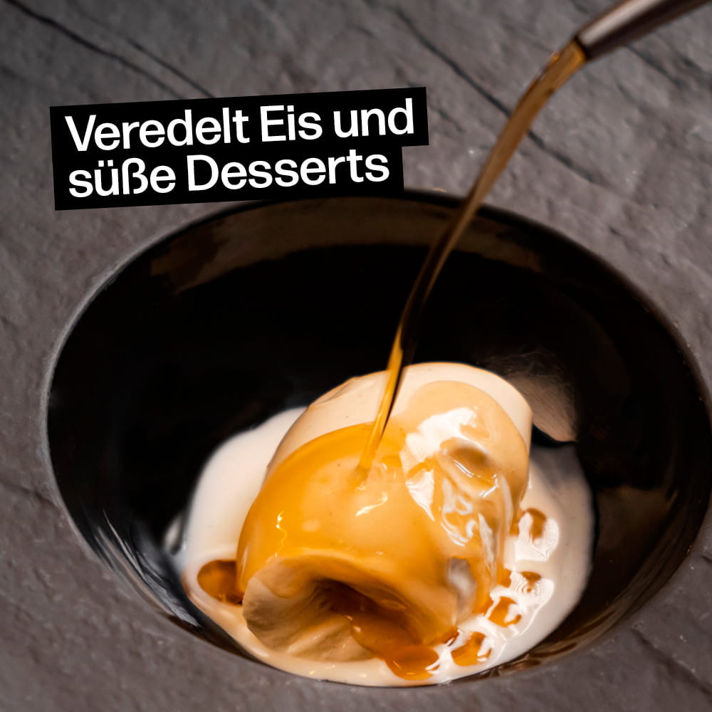 Butterscotch veredelt Eis und süße Desserts