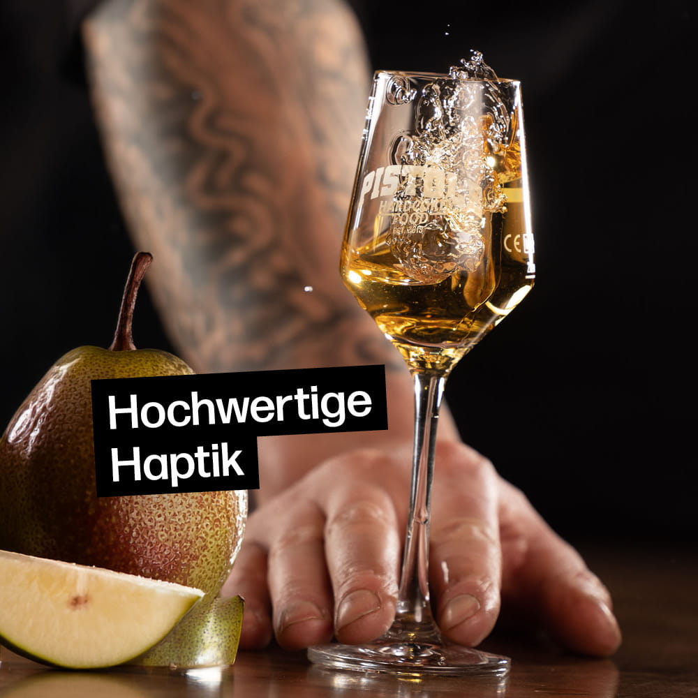 Tasting Glas für Likör und Obstler mit hochwertiger Haptik