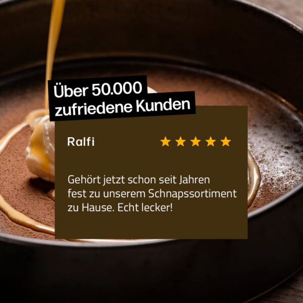 Über 50.000 zufriedene Kunden von Pistole Hardcore-Food
