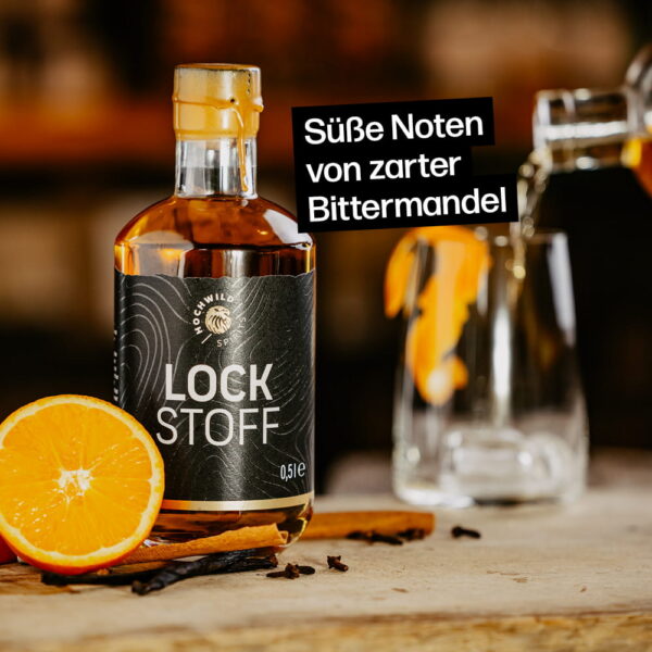 Lockstoff Likör mit süßen Noten von zarter Bittermandel