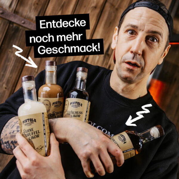 Premium Liköre von Pistole Hardcore-Food