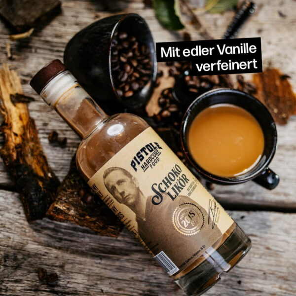 Schokoladen Likör mit edler Vanille