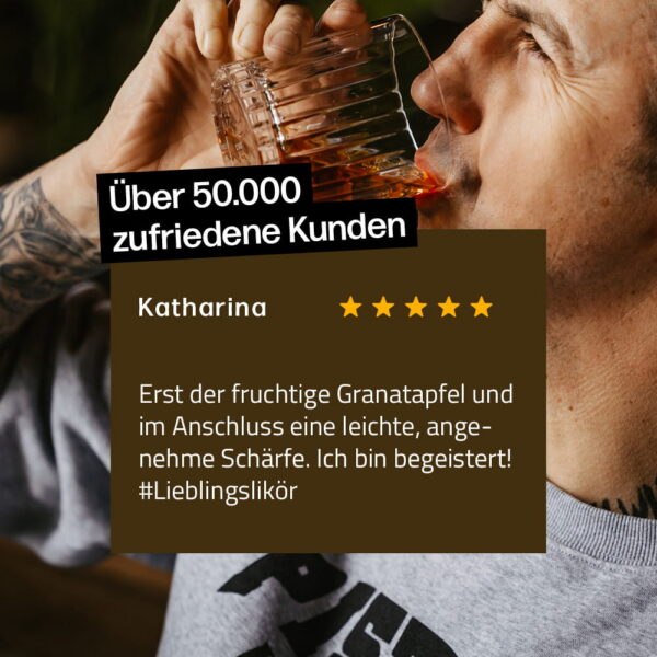 Über 50.000 zufriedene Kunden von Pistole Hardcore-Food