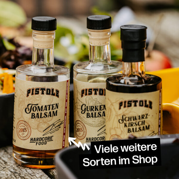 Pistole Hardcore-Food Balsamessige